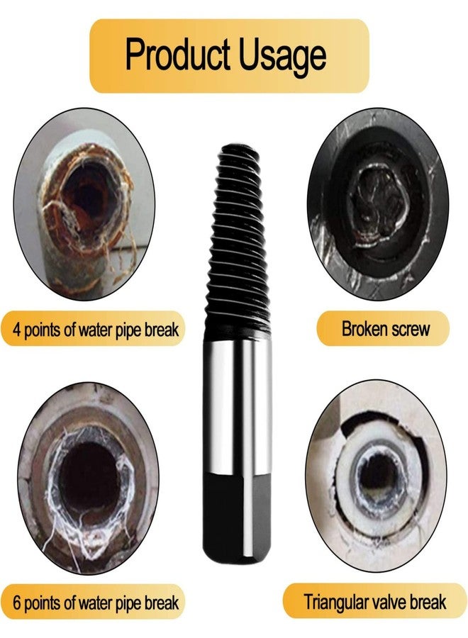 Homdum Damaged Screw Extractor Pro-Cut Remover Tools Kit for Stripped Screw and broken bolt Removers Set of 8 Pcs Screwdriver Bit Set with Storage Case - Image 3